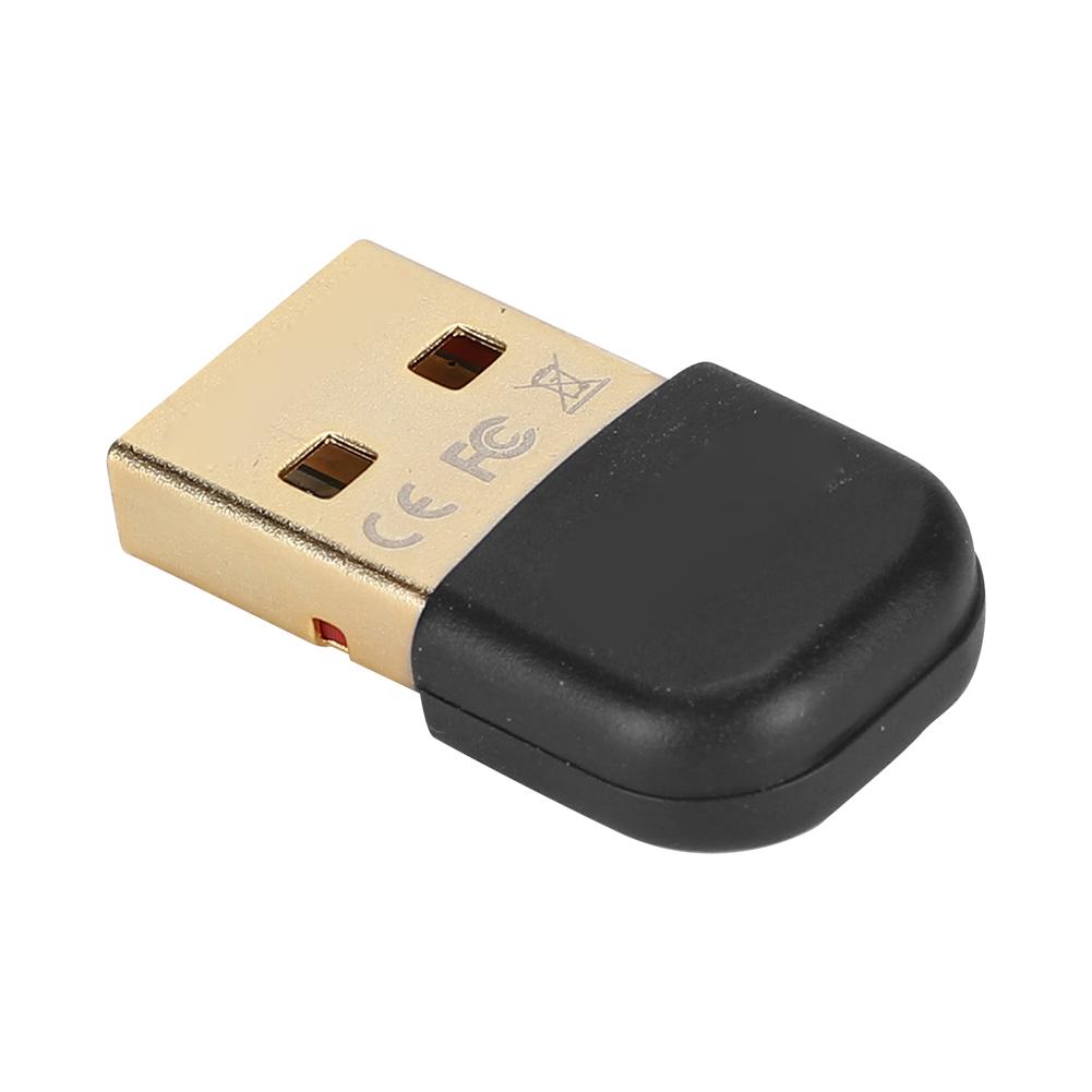 BTA 403 CSR8510 Chip Double Gold Plated USB 3Mbps Bluetooth Adapter for Mobile Phone Tablet(Black )