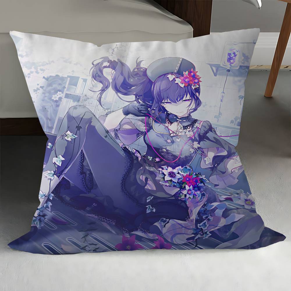 A-Asahina Mafuyu Pillow Cushion Cover Pillowcase Living Room Sofa Home Decor Customized