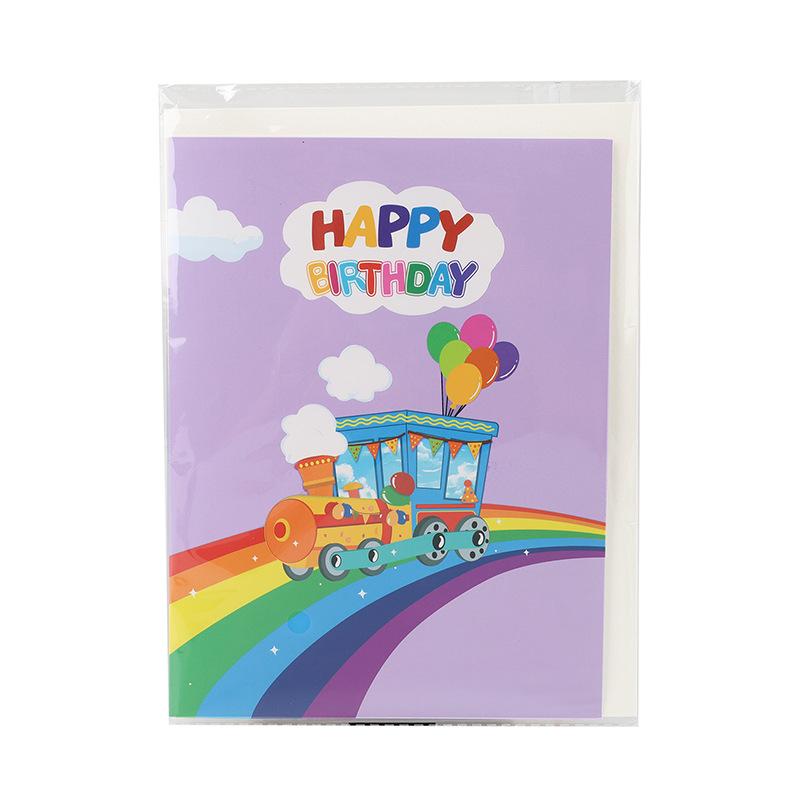 Happy Birthday Card for Girl Kids Wife 3D Pop-Up Funny Happy Cards Party Wedding Invitations Greeting Cards