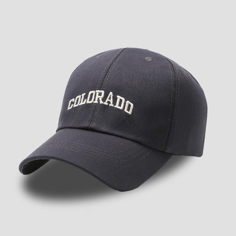 Retro baseball cap Xiaohongshu popular big head circumference hat spring and autumn sun hat deep top showing face small OOTD cap