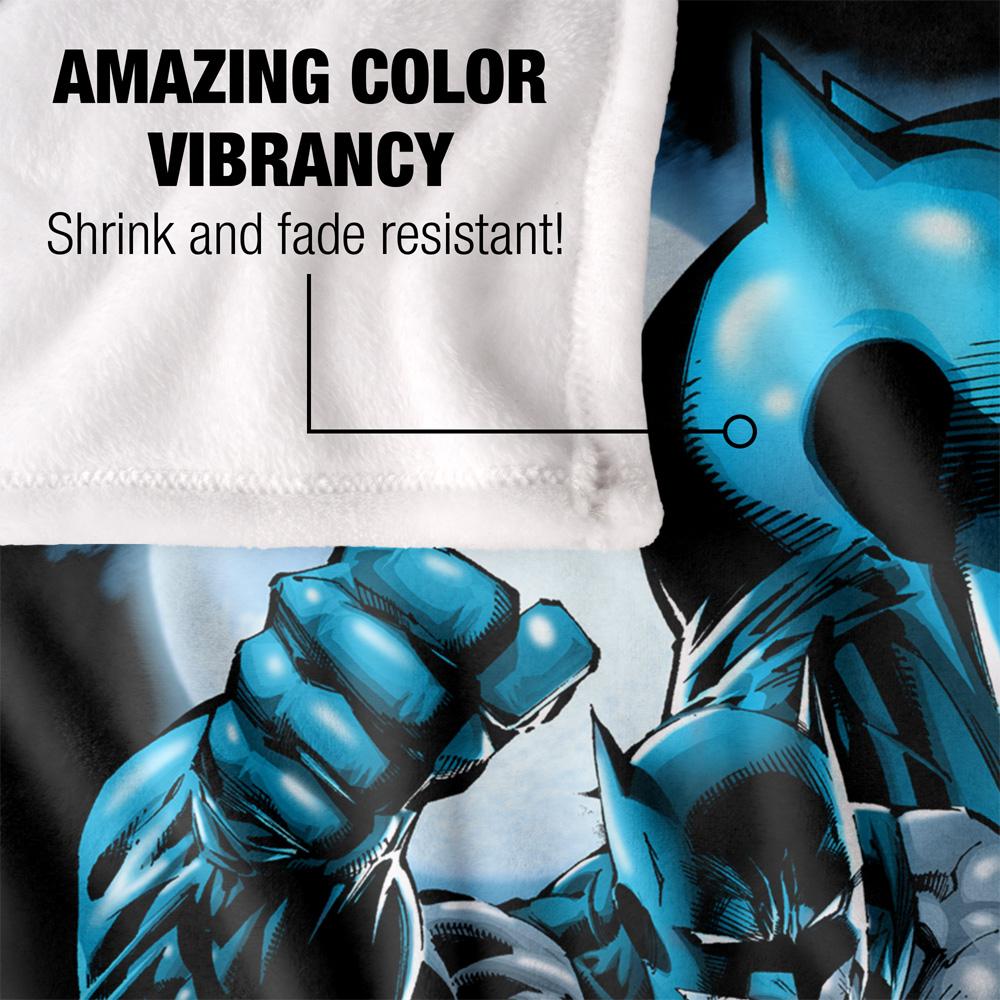 Batman Action Pose Blanket