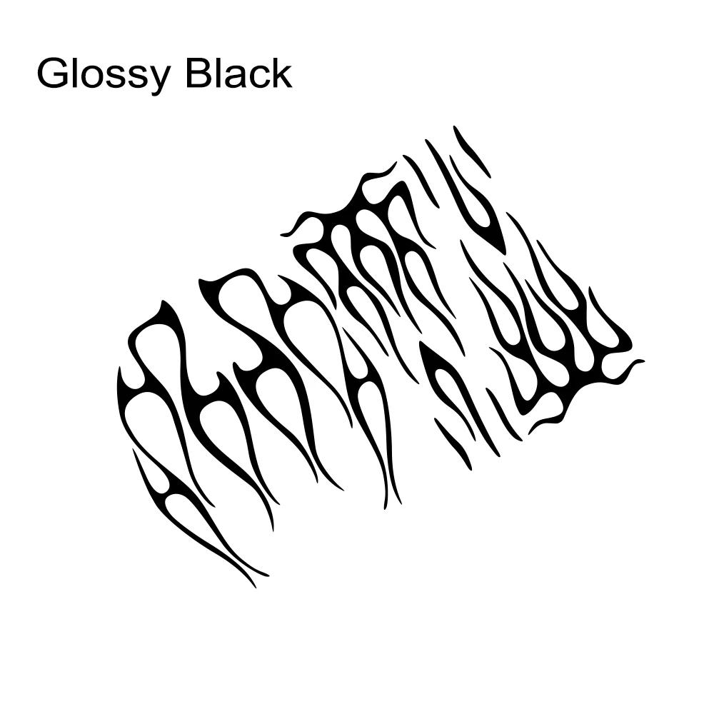 Flame Pattern Car Stickers Waterproof Motorcycle Auto Door Body Decals For Honda Shadow VT750 Motorcycle Decoration Accessories