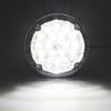 2pcs Car White LED Daytime Driving Light DRL 12V Waterproof Auto Fog Light Exterior Headlight for Truck Trailer RV Camper Lorry