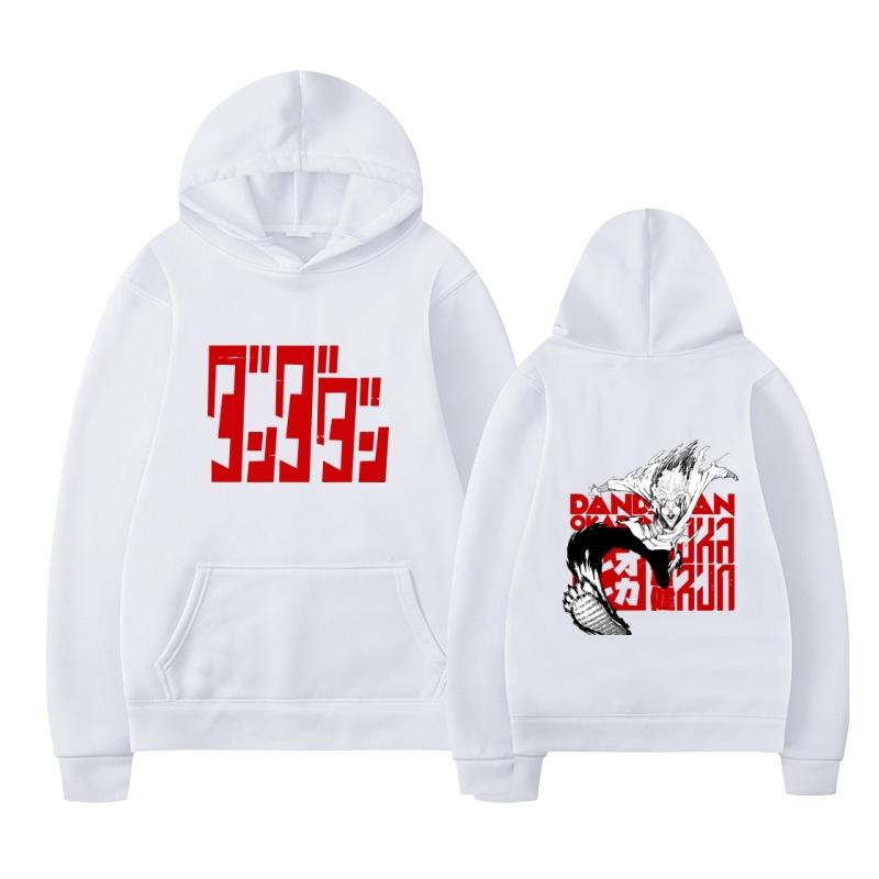 Anime Dandadan Okarun Fashion Hoodie Printed Pocket Long Sleeve Casual Street Wear Men's Hoodie Sportswear Harajuku Clothing