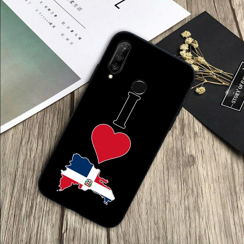 Dominican Republic Flag For Huawei Nova 12s 12i 11i 7i 8i Y73 Y70 Y90 Y60 Y72 Y61 Y91 9 10 SE P30 Pro P40 Lite Case
