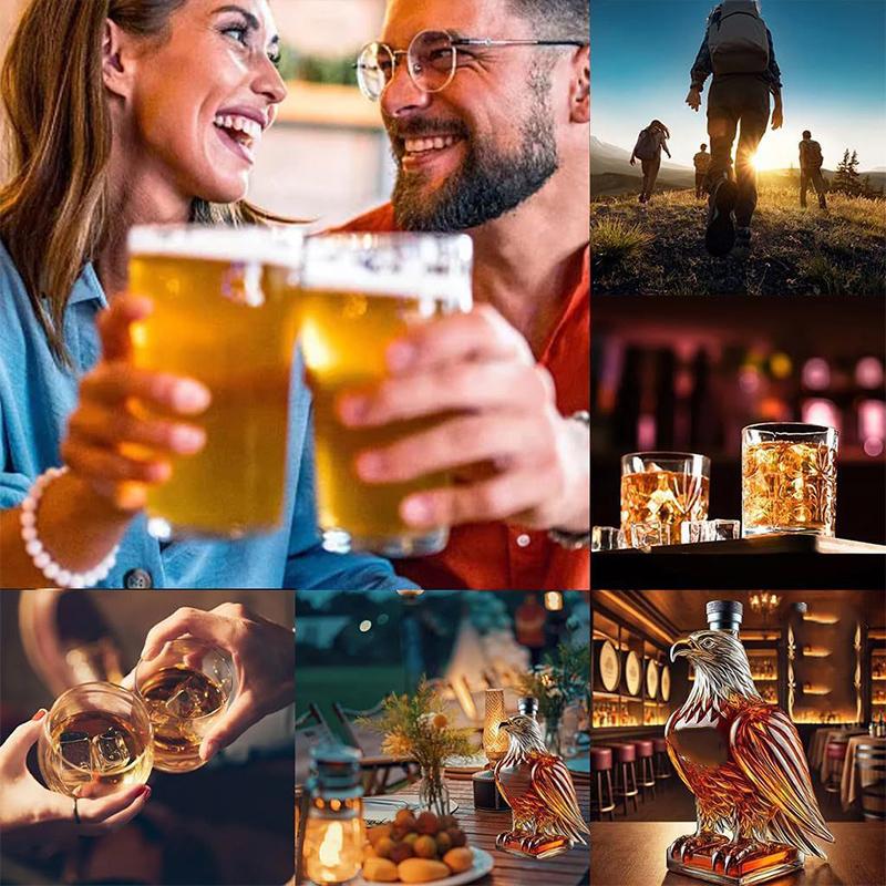 Funny French Bulldog Whiskey Bottle Middle Finger Shape Whiskey Awakener Animal Whiskey Glass Bottle Transparent Glass Decanter
