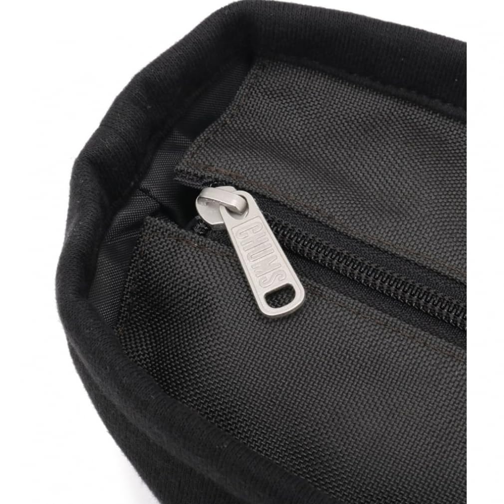 Chums Sweat Nylon Tote Bag in Black/Charcoal