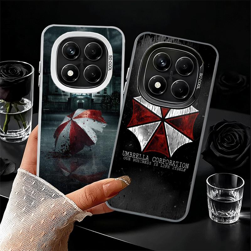 R-Resident-Evil Spiel Weiche Handyhülle für Xiaomi Redmi Note 13 14 15 Pro Plus 12S 12 11S 11 11T 10S 10 Stoßfeste Hülle Rückseite