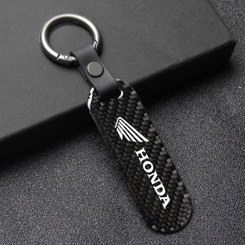 SLZPW1 Metal Motorcycle Keychain Rotating Horseshoe Rings For Honda CRF CB CR XR CRM CBR 125 250 300 350 400 500 600cc