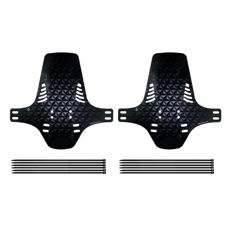 2pcs Mountain Bike Mudguards Cycling Splashes Mud Guards Durability Mudguards  for Smooth Cycling