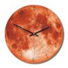 Creative Painting Wall Clock 11 Inch Moon Wall Clock Living Room Acrylic Wall Decoration Mute Clocks Unique Gift