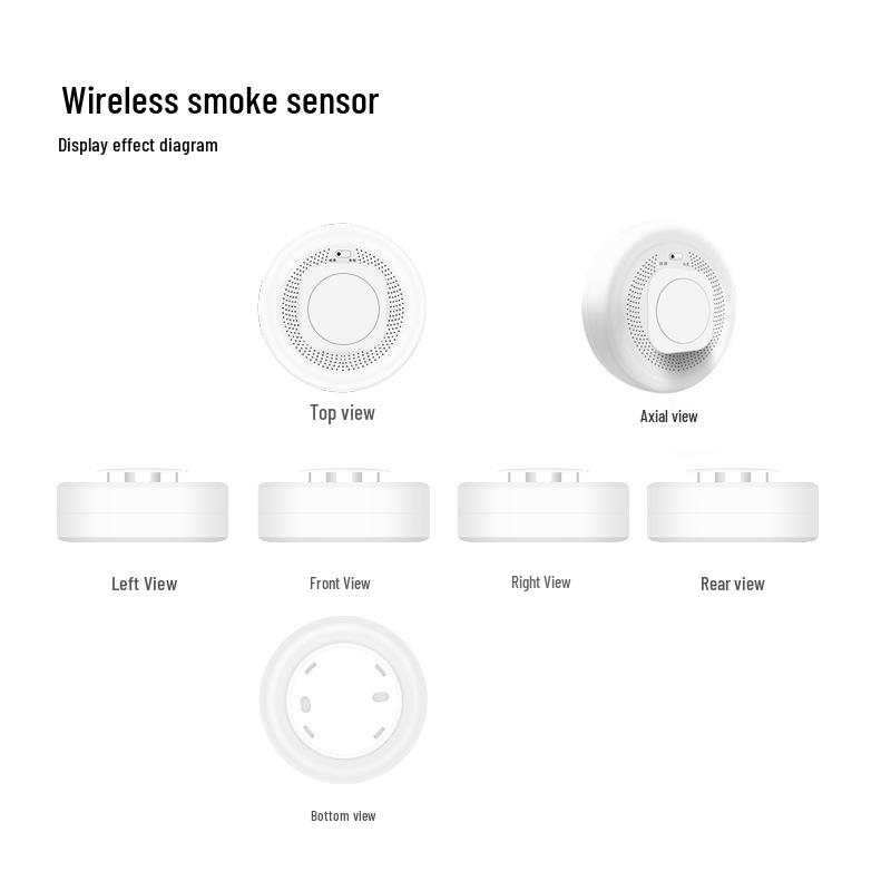 Zigbee Tuya Smart Sensor: Temperature, Humidity, Door Magnet, Infrared, Gas, Smoke, Water Leak, Human Presence Detection.