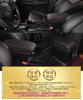 BTtime Suzuki Jimny Compatible with JB64W and Black Leather Console Box with Compatible with OEM USB Easy for the New Jimny Armrest, JB74W, Storage,