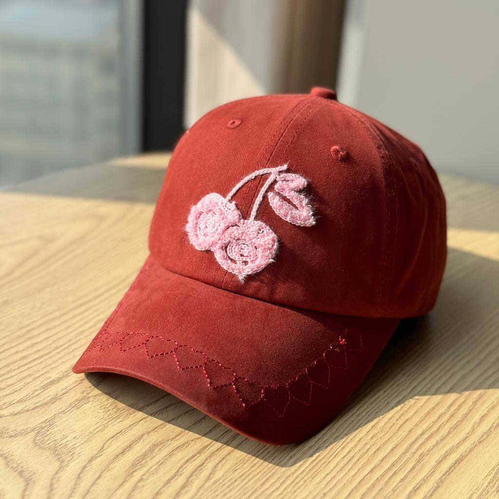 Korean-style Spring-summer Thin New Soft-top Baseball Cap for Women, Embroidered, Trendy Couple's Sunshade Cap That Makes the Face Look Smaller