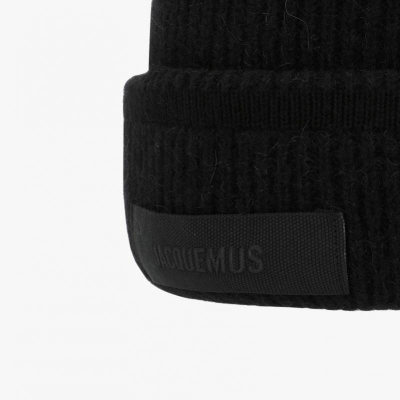 Jacquemus Le Bon Gross Grain grosGrain Logo Beanie Acu00666ak00227