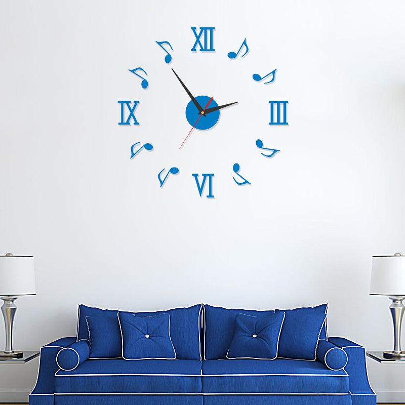 Acrylic Digital Wall Clock 3d Product Diy Living Room Creative Clock