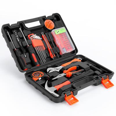 52Pcs/Set Household Tools Kit DIY Repair Hand Tools Set Screwdriver Hammer Wrench