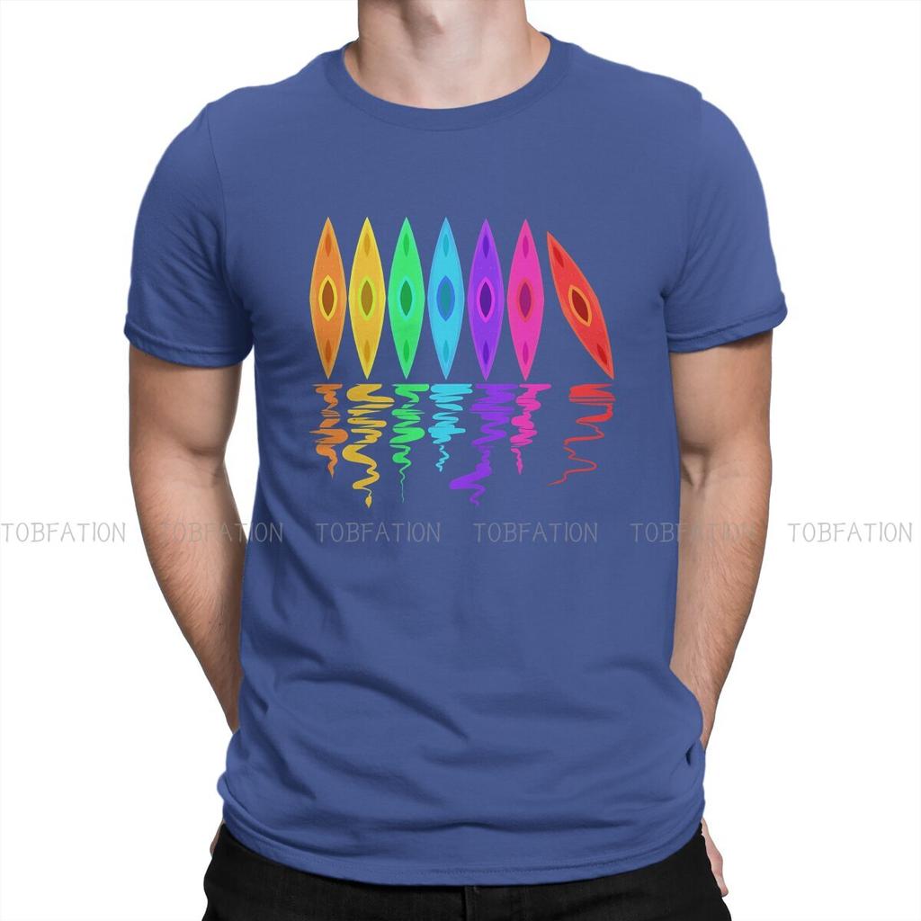River Kayaking Gift Lake Kayak Trip Boating Team Men TShirt Fishing O Neck Tops 100 Cotton T Shirt Funny High Quality Gift Idea