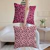Leopard Print Cushion Cover Comfortable Reversible Pillow Cover Ideal For Car Sofa Bedroom & Beyond