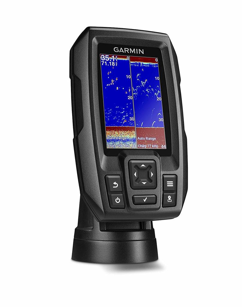 GARMIN STRIKER4 Barevný vyhledávač ryb s GPS a vodotěsným 3,5palcovým vestavěným vysoce citlivým [Použitý]