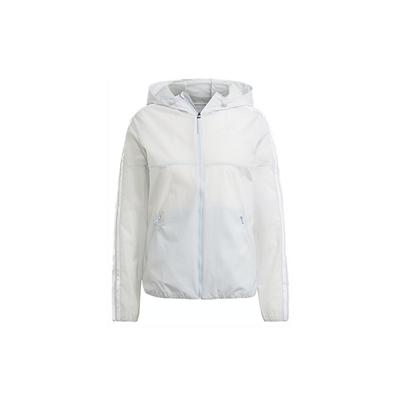 Jaqueta Corta-Vento Feminina Leve com Capuz Jaquetas Femininas Azul HB8924