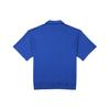 FILA Solid Color Casual Zip Polo Shirt Men tops Blue FS2POF2134X_CBT