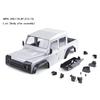 Metal Simulation 313/324mm 4 Doors Pickup Truck Shell for 1/10 RC Crawler Car Traxxas TRX4 Defender SCX10II RC4WD RD110 Parts