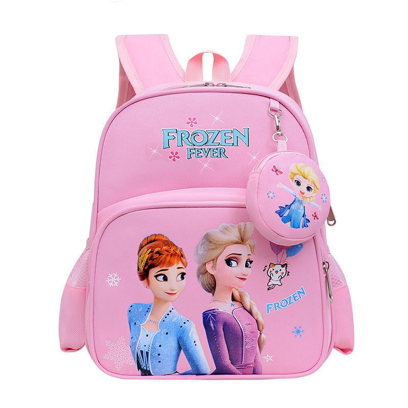 

Adorable Cartoon Nylon Kids Backpack For Preschool Boys And Girls Ages 1-6 розовый