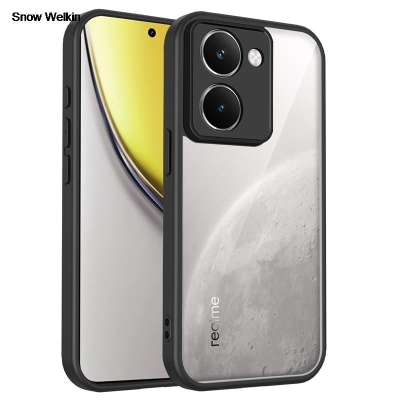 Transparent Silicone Case For Realme P3 RealmeP3 P2 P1 Pro Ultra P3X Speed PC Back TPU Bumper Shockproof Clear Phone Cases Cover