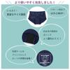 Frandelingerie Cotton Sanitary Panties with Wings and Double Waterproof Fabric To Prevent Back and Breathable for a Stuffy Boxer Daytime Sanitary Size