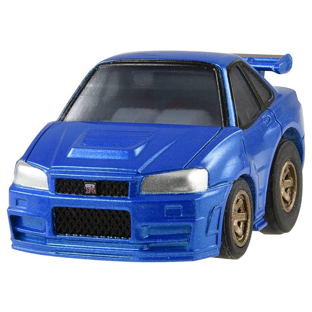 Choro Q Fast and Furious Nissan Skyline BNR34 GT-R