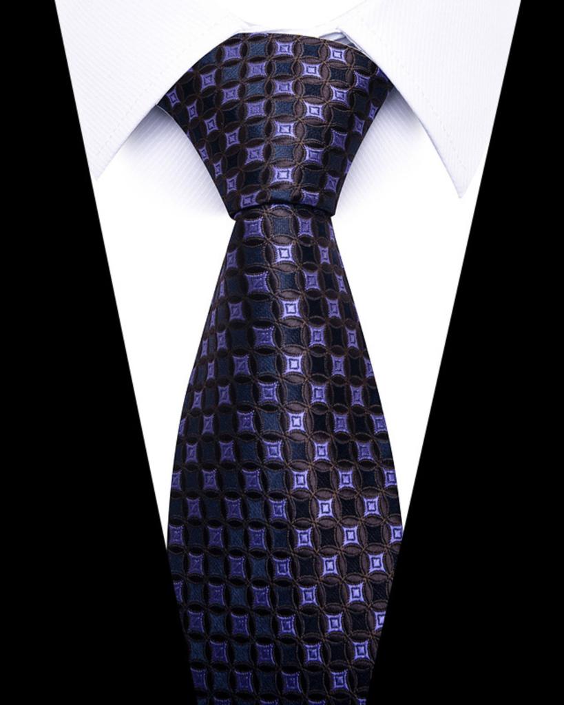 Men's Business Professionals Striped Tie Wedding Suit Accessories Polyester Tie Men