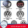 2026 Het För VOLKSWAGEN VW 4st 56mm 65mm För VW Volkswagen Jetta MK5 Golf Passat Styling 3B7601171 Bil Logotyp Fälgkapslar H