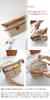 Genten Pouch (Bag-in-Bag) Clutch, Medium, Brown, GE-40883-50