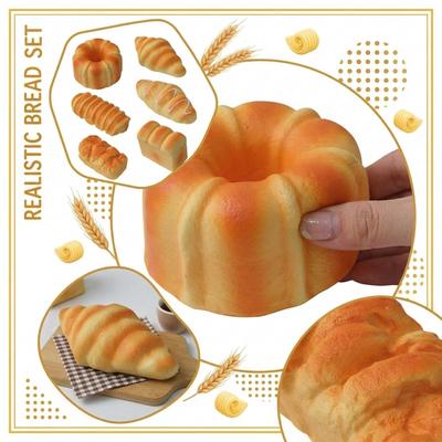 Bread Toys, Slow- Fake Bread Toys For Stress Relief