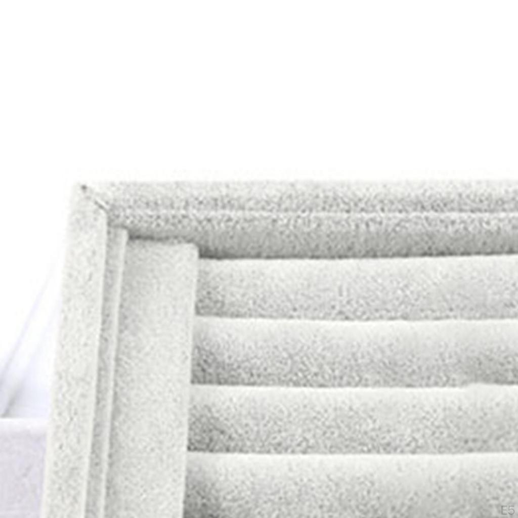 Jewelry Tray Organizer for Dresser Insert, Stackable Ring Holder, Display Storage