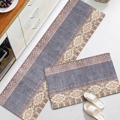 Non-Slip Kitchen Floor Mats: Machine-Washable, Oil & Dirt-Resistant, Absorbent Door Carpets