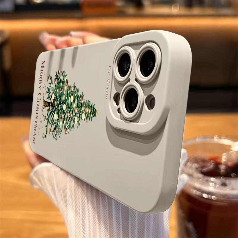 Festive Christmas Tree Graphic Phone Case for Xiaomi Redmi Note 14 13 12 Pro Plus 4G 5G 14C 13C 12C 11 11S 10 10S 12S Soft Cover