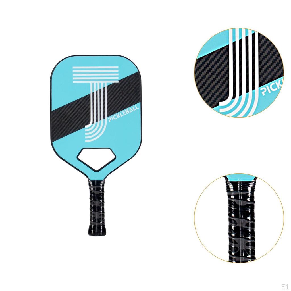 Racchetta Pickleball con Impugnatura Confortevole Spessore 16mm Nucleo a Nido d'Ape