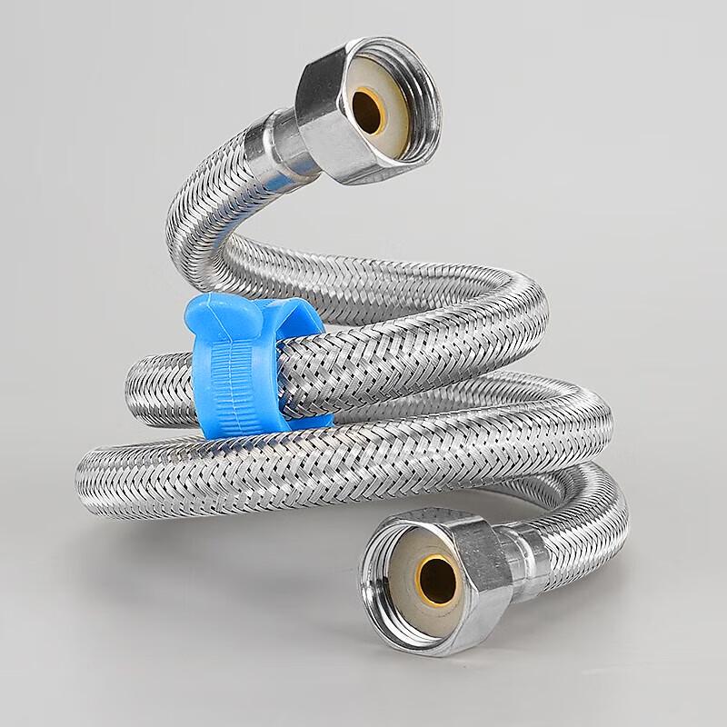 HESDICK GNJZ-7066 Stainless Steel Braided Hot & Cold Water Inlet Hose