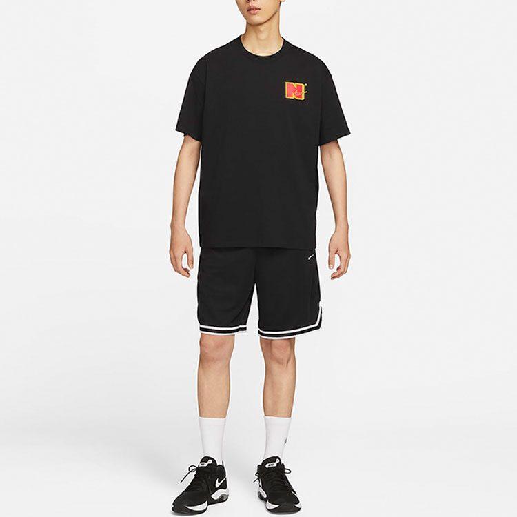 Nike T Shirts Men's Black Crew Neck Moderate DZ2684-010
