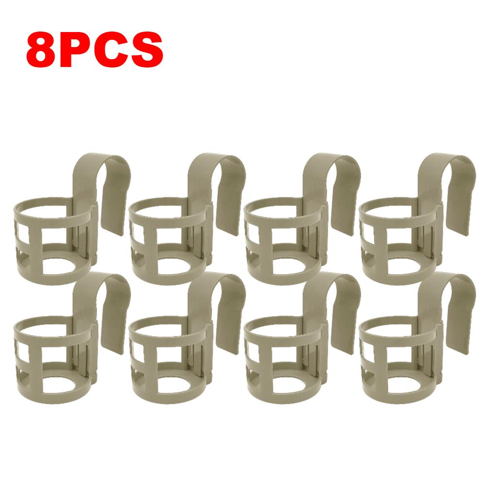 1-10PCS Pool Water Cup Hanger Pool Side Storage Shelf Beverage Drinks Beer Container Reusable Water Cup Holder Pool Accessories
