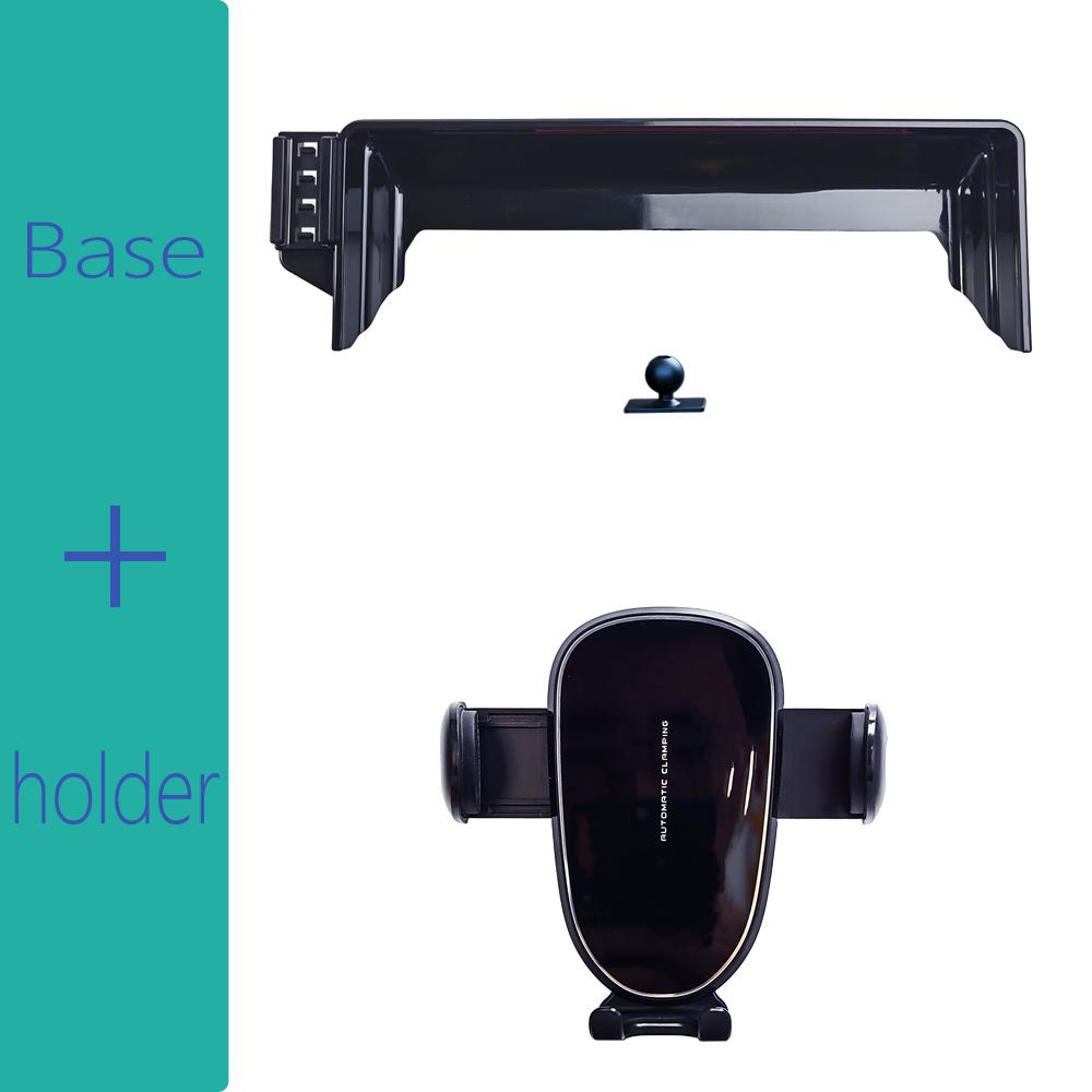 Car Phone Holder For Geely Emgrand 10.25-Inch Multimedia Screen Fixed Base Wireless Charging Stand Car Mobile Phone Mounts