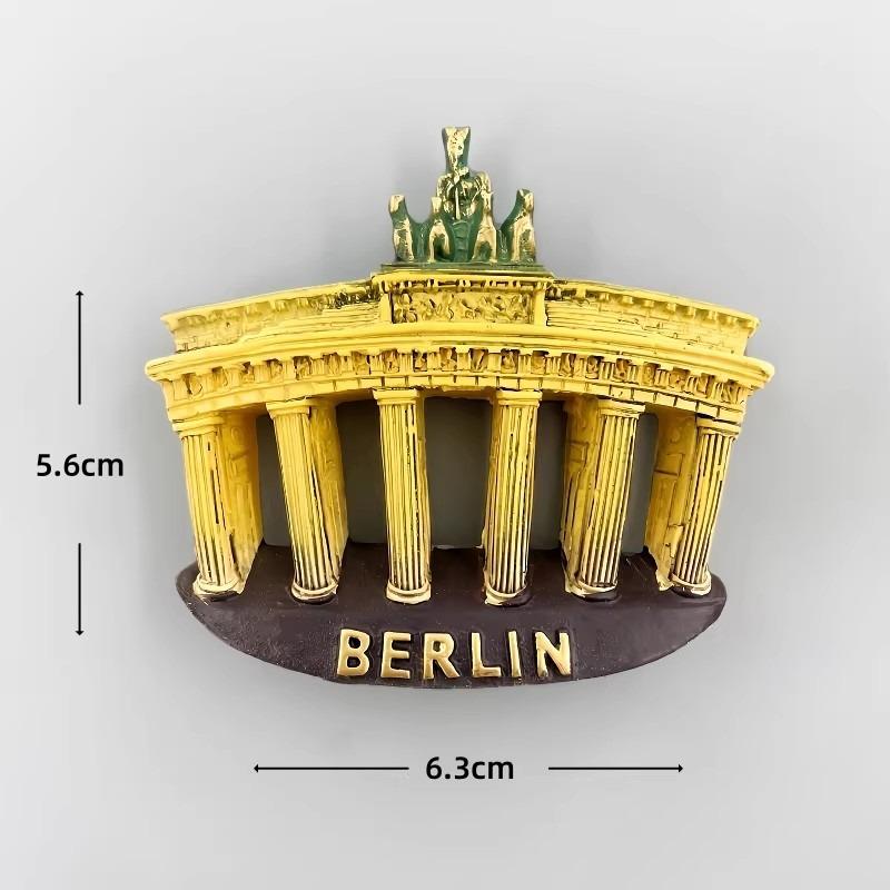 Germany Refrigerator Stickers Free State of Bavaria Travel Souvenirs Hamburg Schloss Neuschwanstei Dachshund Fridge Magnets Gift