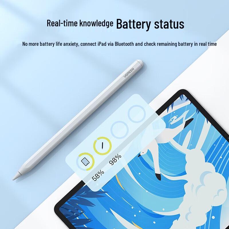 Ugreen Magnetic Charging Capacitive Stylus Pen for iPad