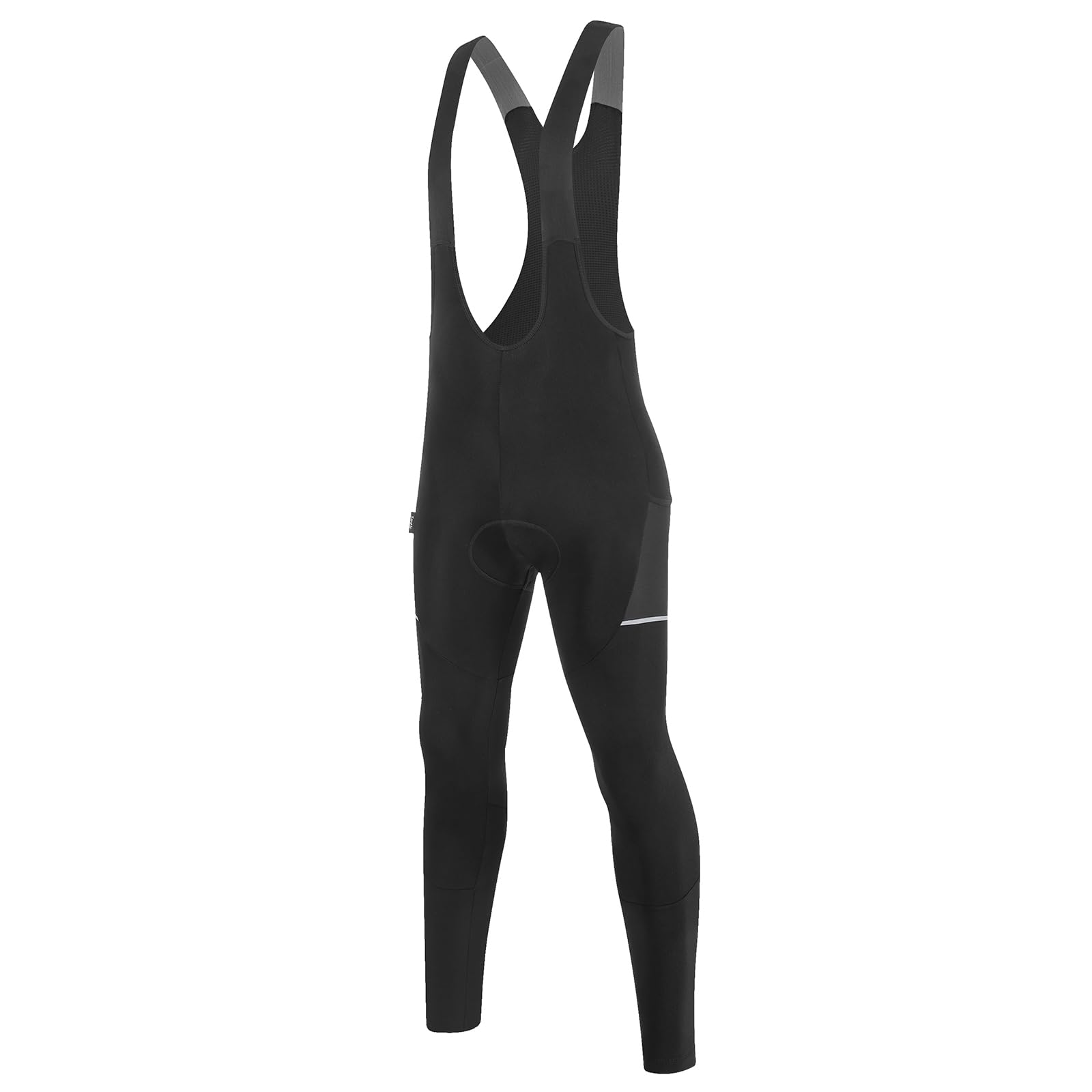 

Santic Men s Cycling Bib Pants, Bib Tights, Fleece-Lined, Autumn/Winter Cold Weather, Cycling, Road Bike, Cycling Wear, 6-16°C (Black, Size M)