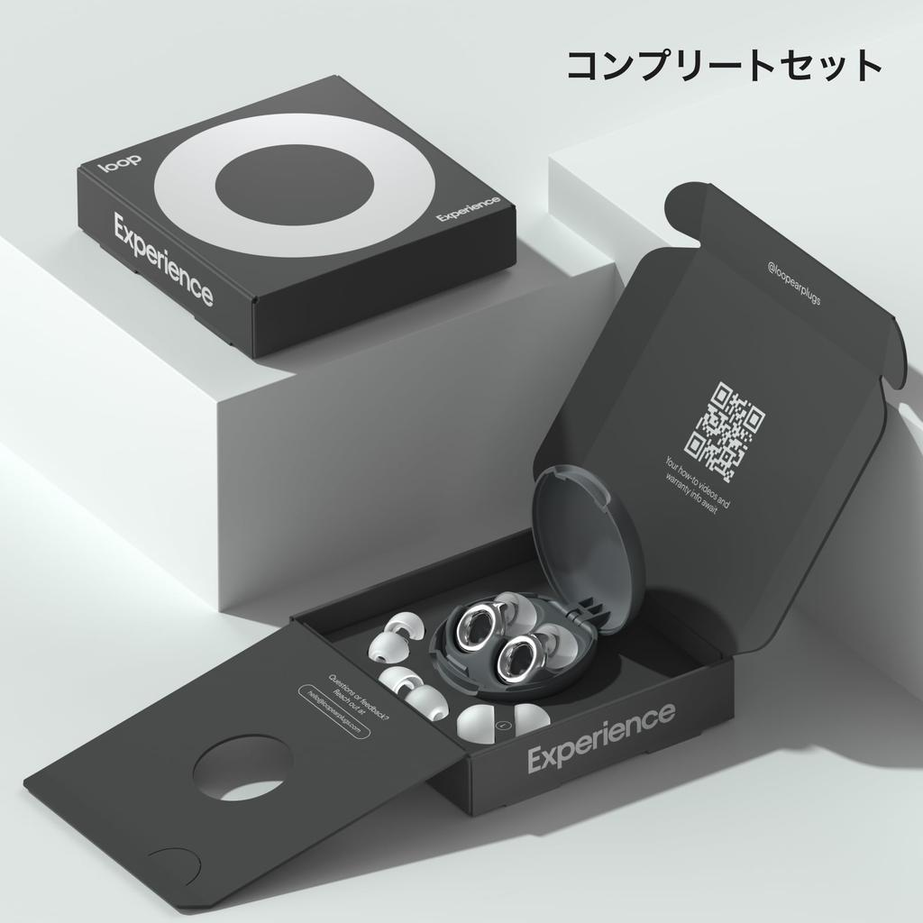 Loop Experience Live Earplugs for Live Noise Reduction for Live Performances and Hearing Protection for 8 Eartips Set Each of and L Noise Reduction