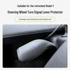 Tesla Model Y Turn Signal Lever Cover (2025 Model) - Juniper Interior/Exterior Accessory