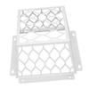 Dryer Vent Bird Guard Heavy Duty Carbon Steel Prevent Birds Entering Vent Hood Protector for 3-4in