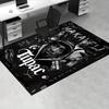 1pc Rap,Legend,Hip Hop Office Carpet Soft Polyester Non slip Machine Washable Indoor Carpet Living R